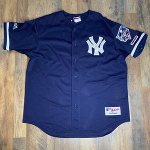 New York Yankees Navy 2000 World Series Jersey XL